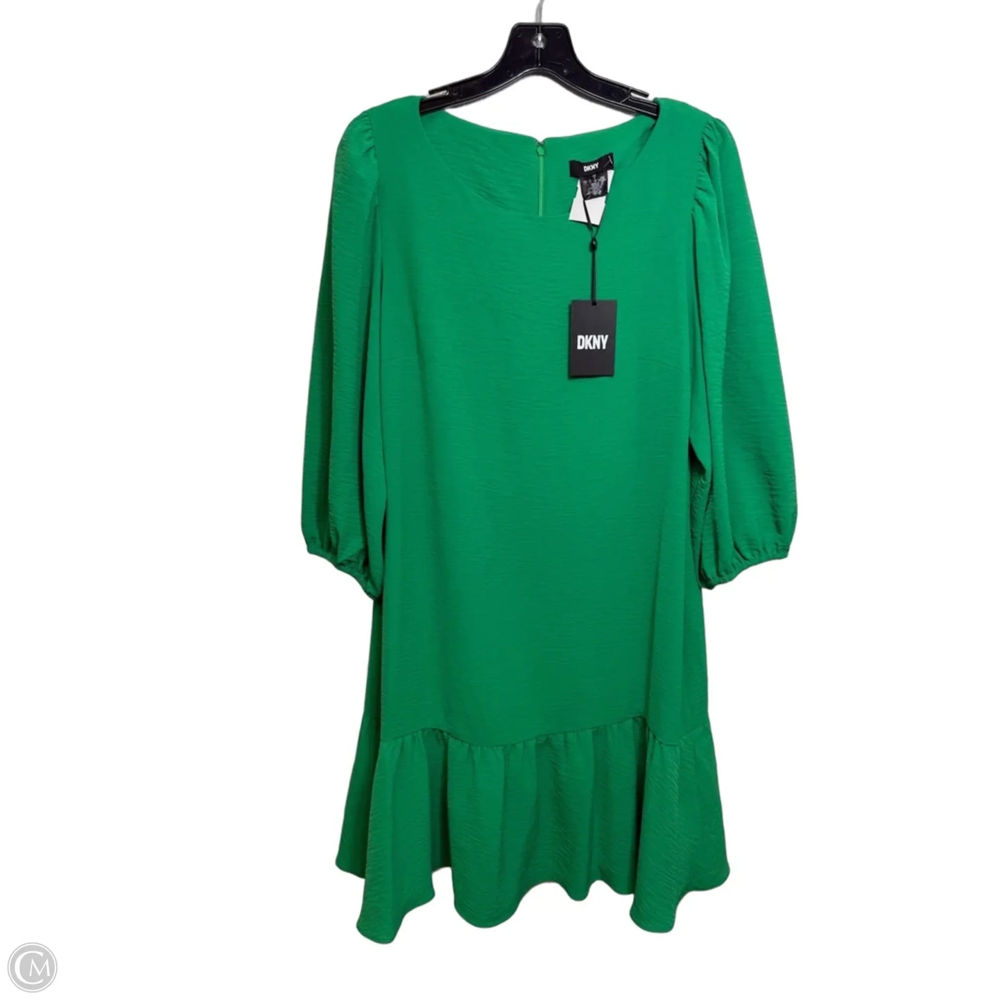 Dress Party Short By Dkny In Green, Size: 14