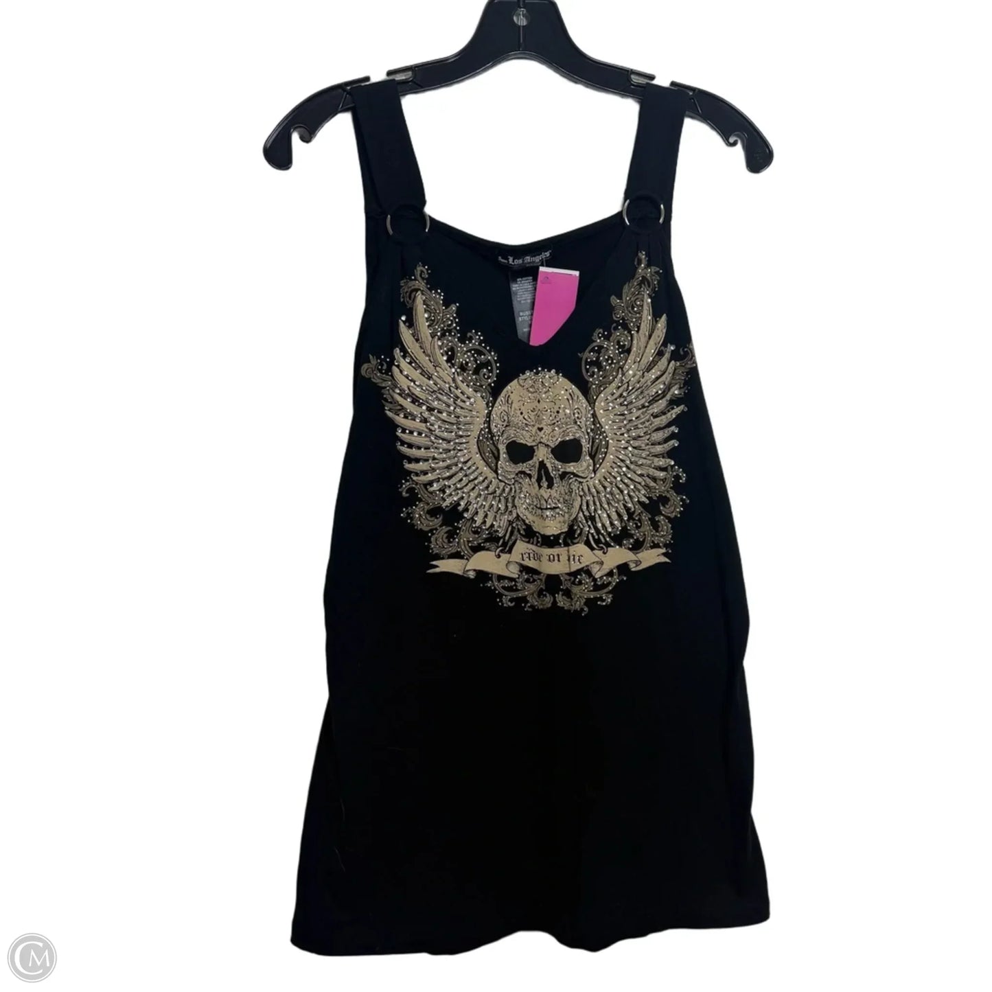 Tank Top By Clothes Mentor In Black, Size: Xl