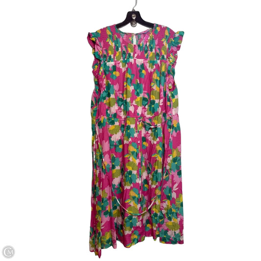 Dress Casual Midi By Draper James In Multi-colored, Size: 2x