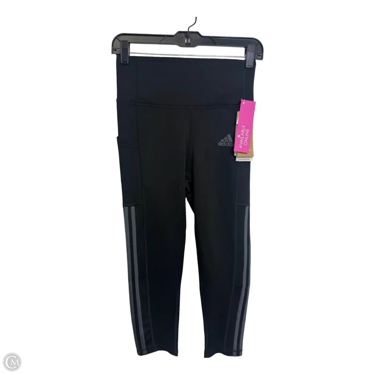 Athletic Capris By Adidas In Black, Size: S