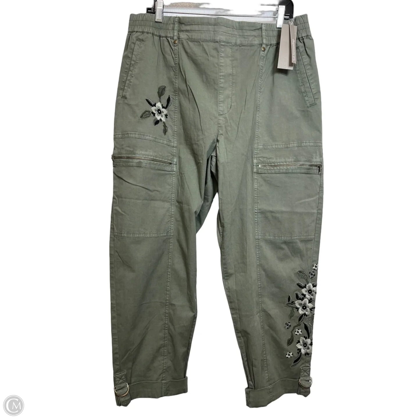 Pants Chinos & Khakis By Soft Surroundings In Green, Size: Xl
