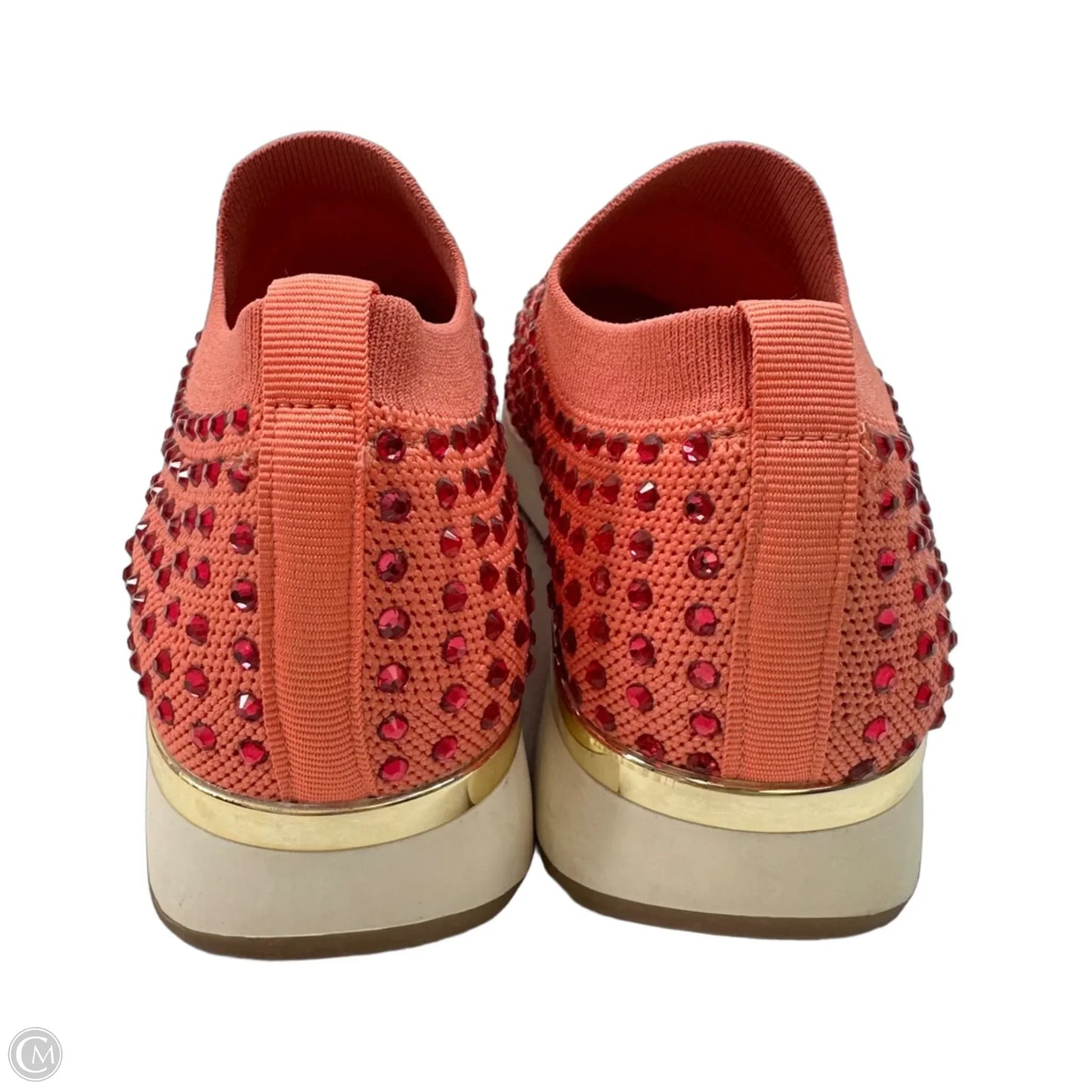 Shoes Sneakers By Clothes Mentor In Coral, Size: 6