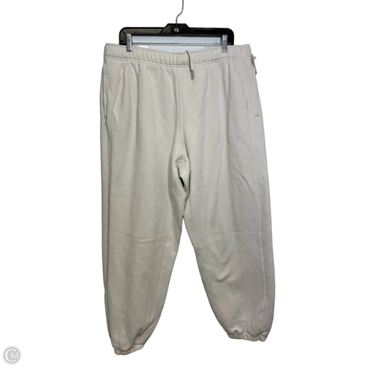 Pants Joggers By Lululemon In Beige, Size: Xl