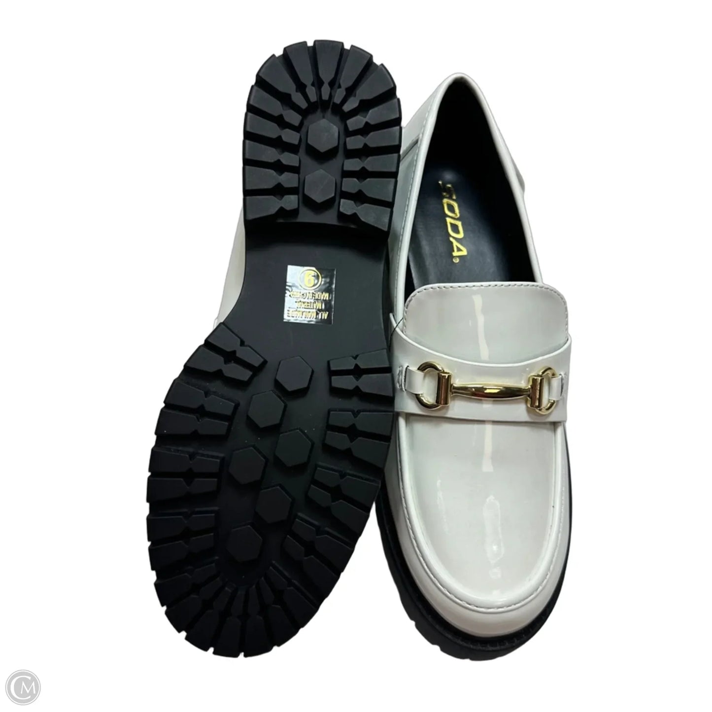 Shoes Heels Block By Soda In White, Size: 9