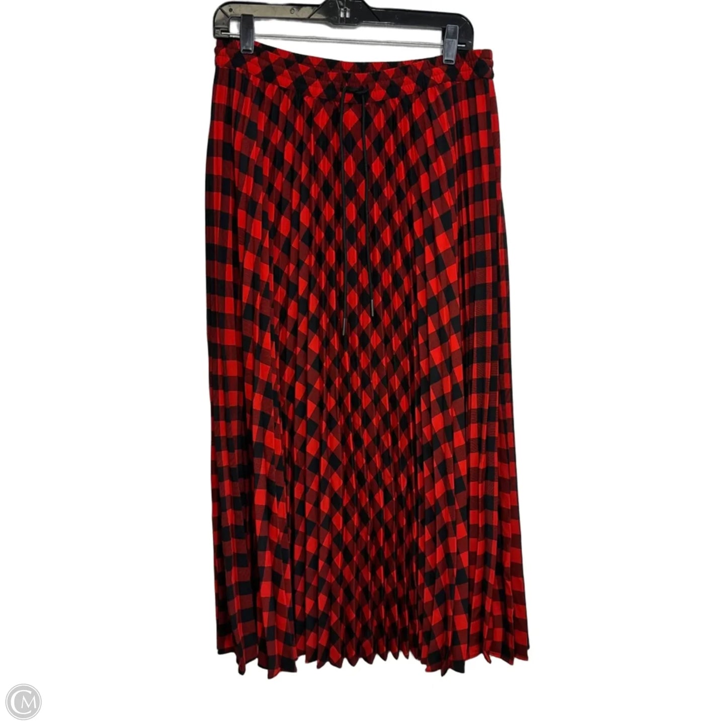 Skirt Midi By Woolrich Target-designer In Plaid Pattern, Size: M