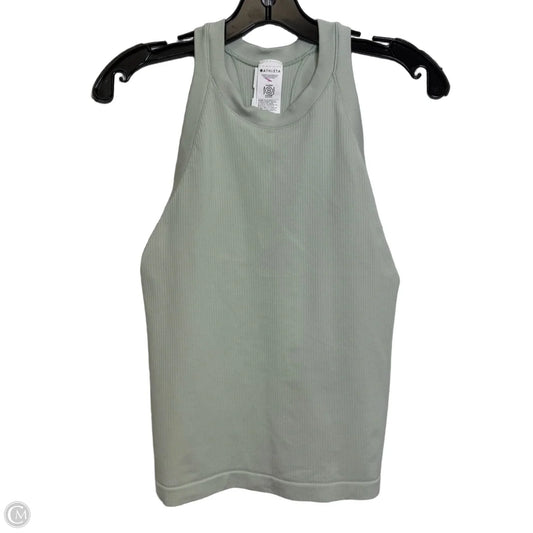 Athletic Tank Top By Athleta In Green, Size: M