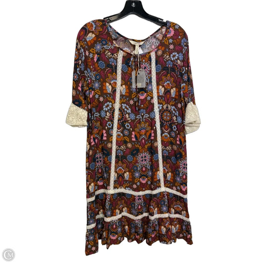 Dress Casual Short By Matilda Jane In Multi-colored, Size: M