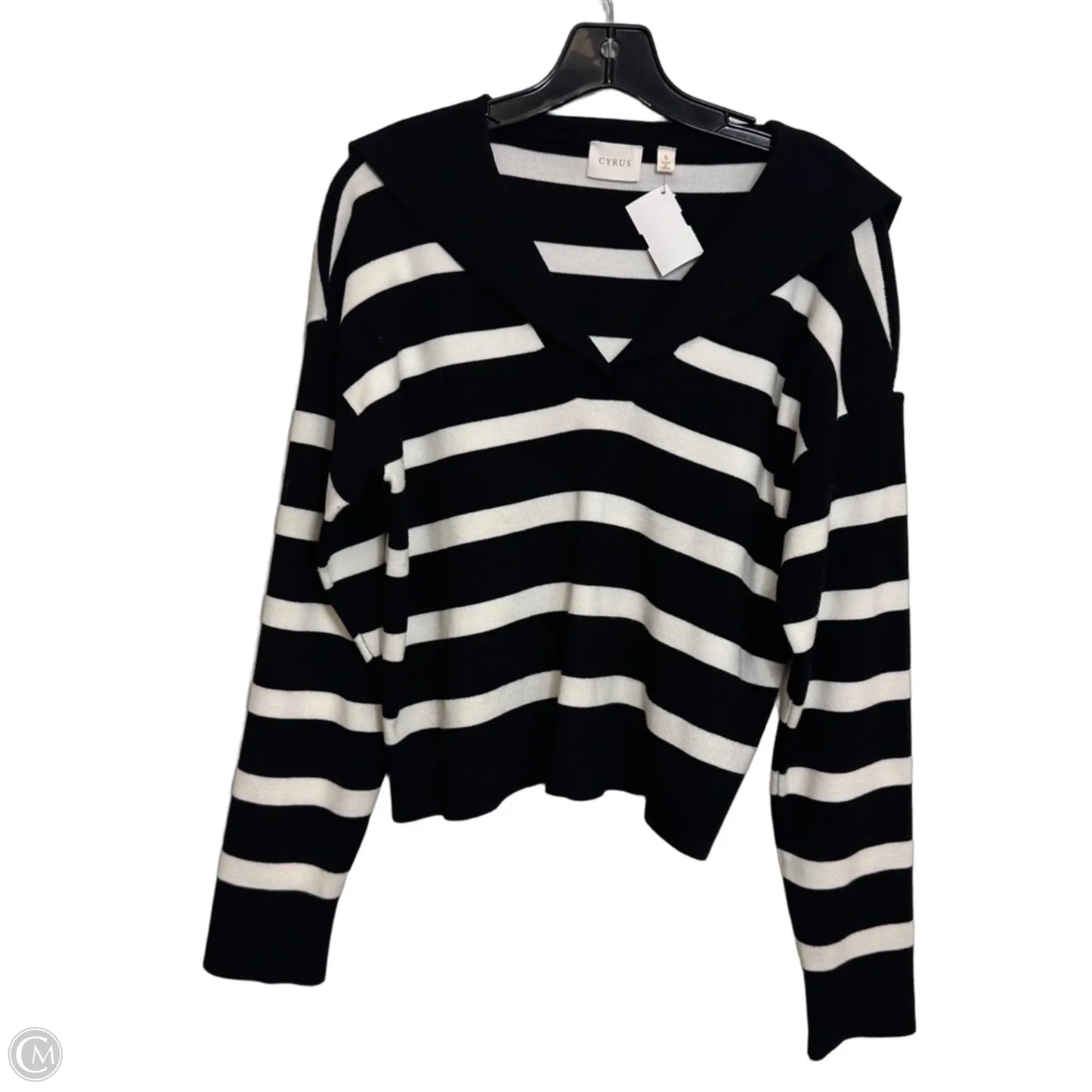 Sweater By Cyrus In Striped Pattern, Size: S