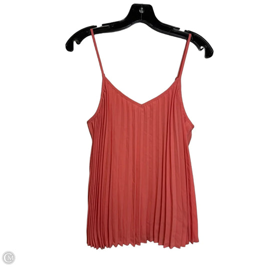Tank Top By Nine West Apparel In Coral, Size: S