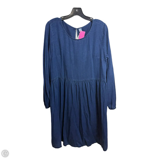 Dress Casual Short By Old Navy In Blue Denim, Size: M