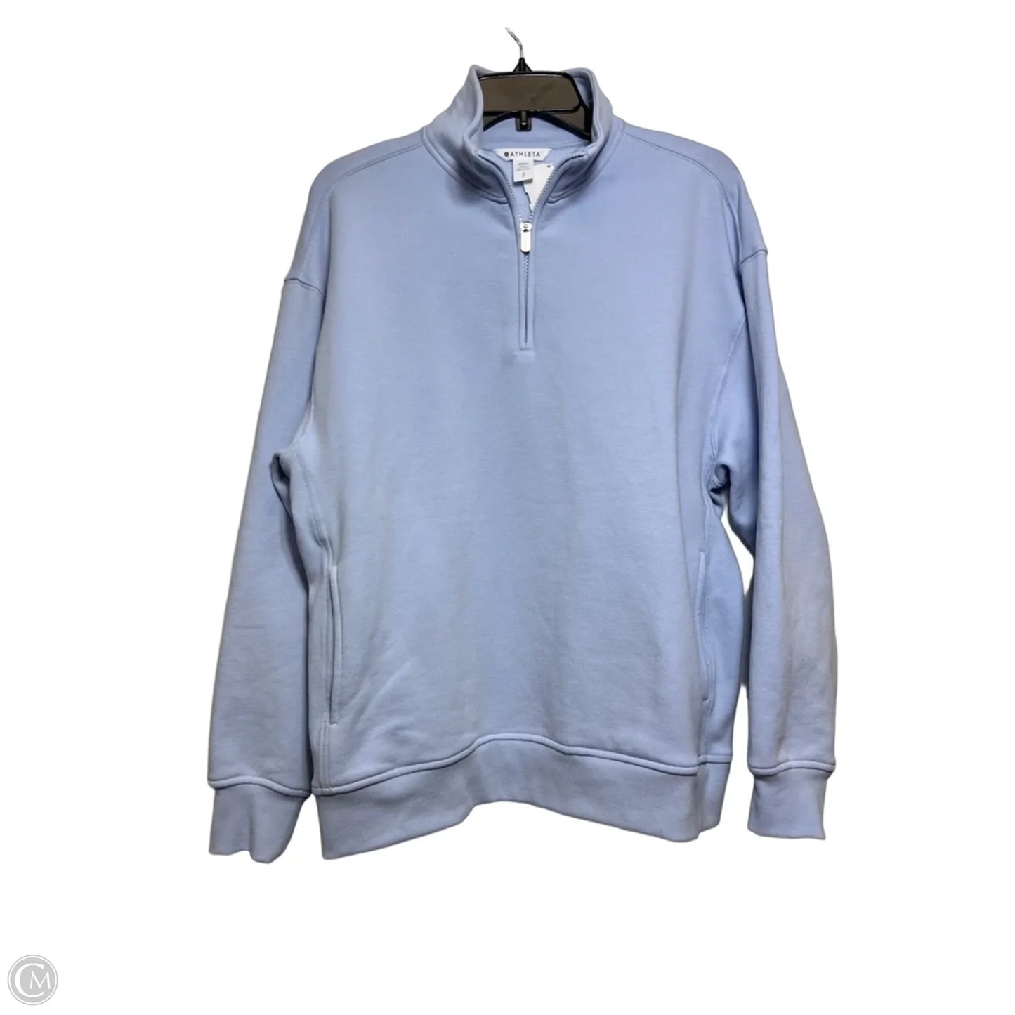 Athletic Sweatshirt Collar By Athleta In Blue, Size: S