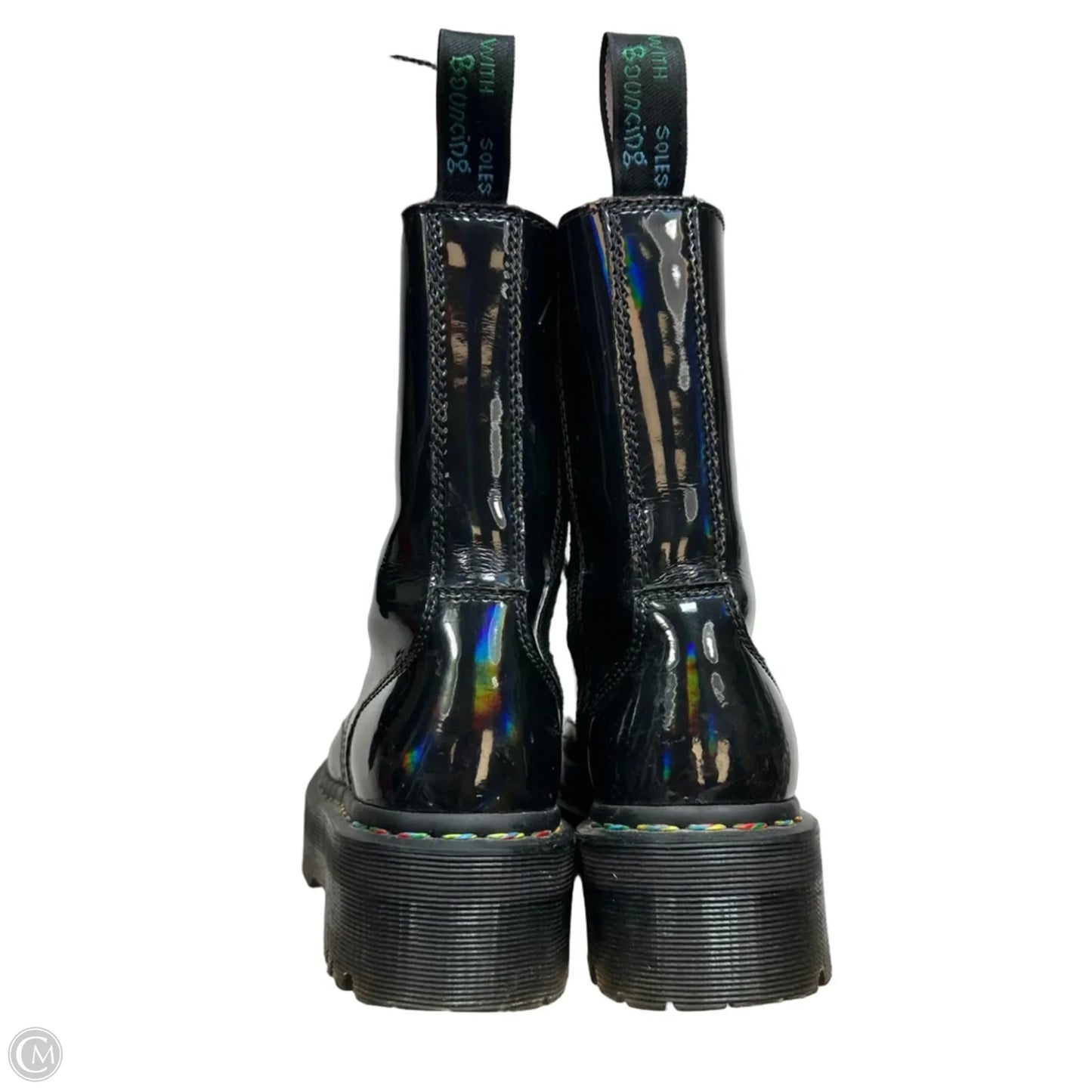 Boots Ankle Flats By Dr Martens In Black, Size: 6