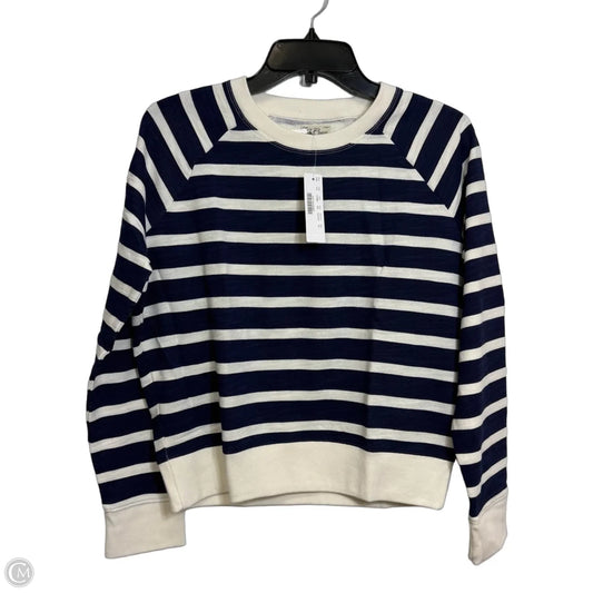 Top Long Sleeve By J. Crew In Striped Pattern, Size: Xs