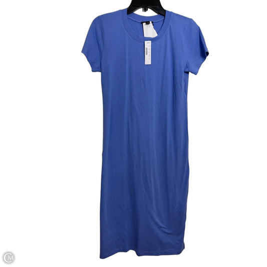 Dress Casual Midi By J. Crew In Blue, Size: S