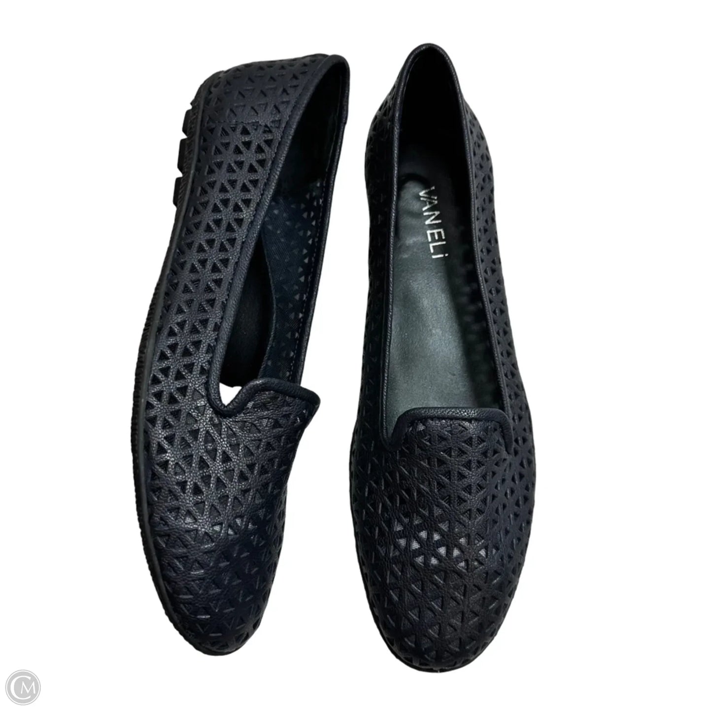 Shoes Flats By Vaneli In Navy, Size: 8.5