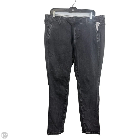 Jeans Jeggings By Torrid In Black Denim, Size: 1x