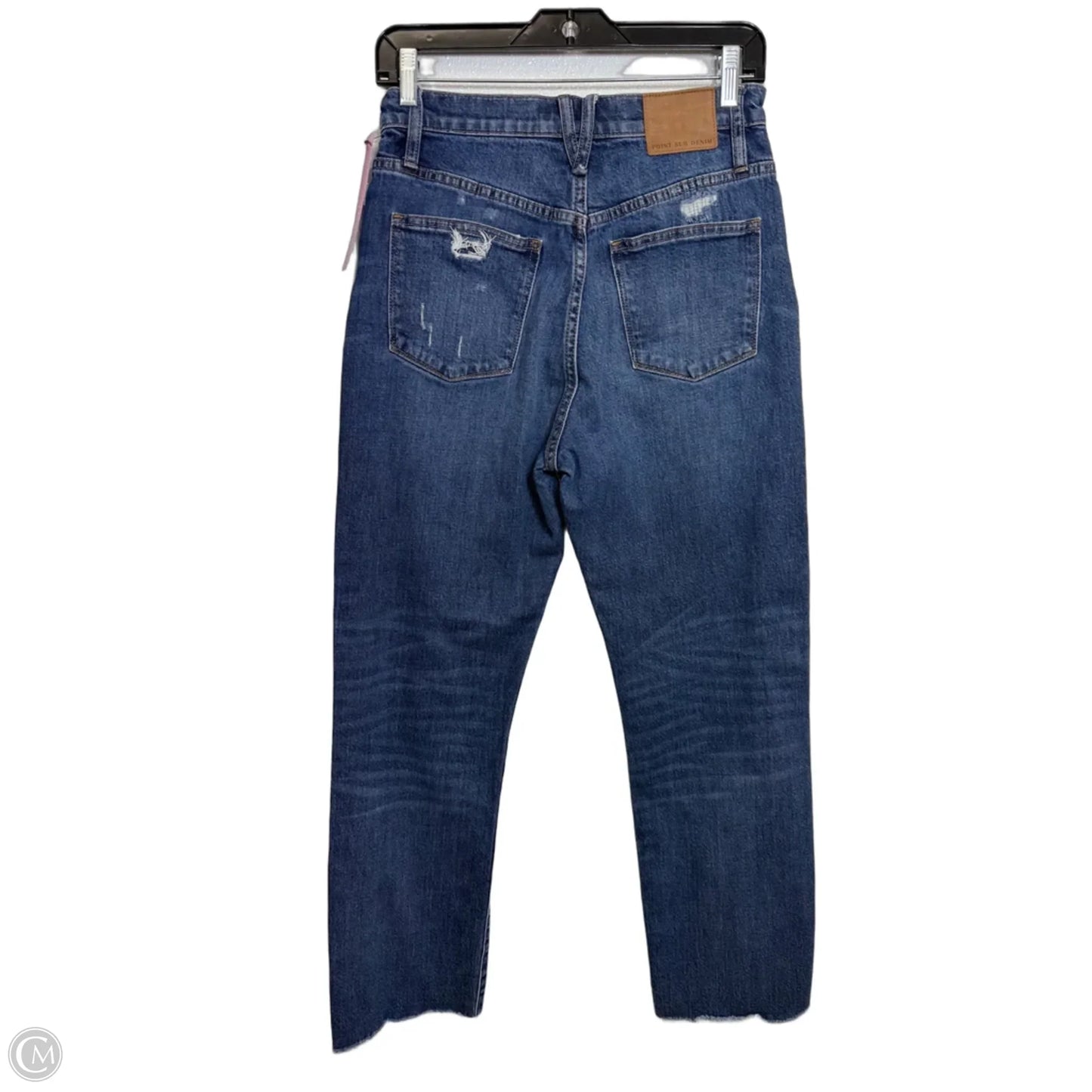 Jeans Straight By Point Sur In Blue Denim, Size: 4