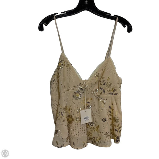 Tank Top By Willow & Root In Beige, Size: M