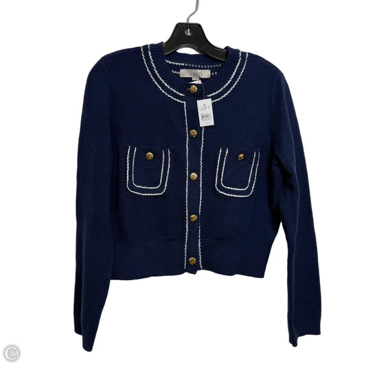 Cardigan By Loft In Navy, Size: M