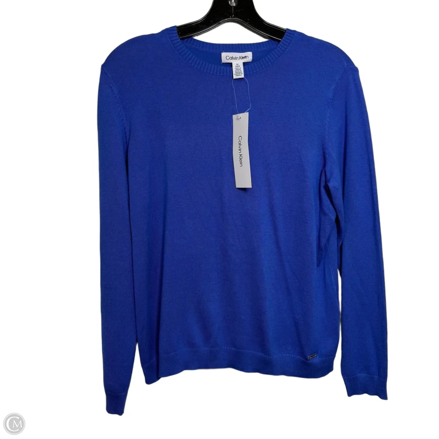 Sweater By Calvin Klein In Blue, Size: S