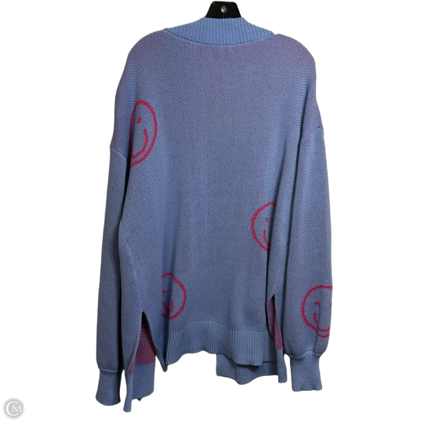 Cardigan By White Birch In Blue, Size: L