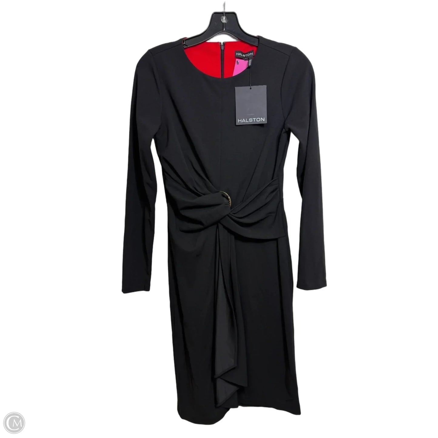 Dress Designer By Halston In Black, Size: 2