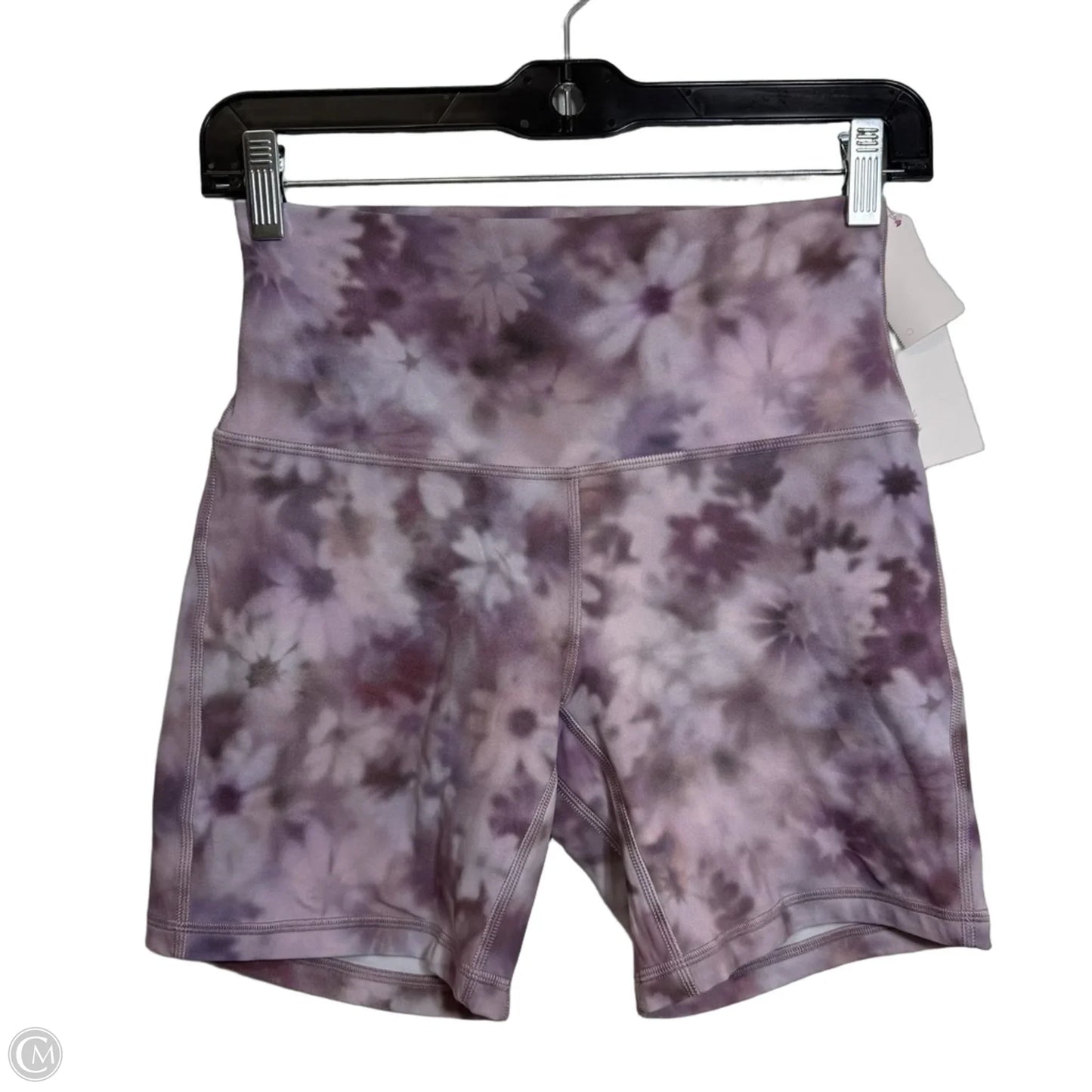 Athletic Shorts By Lululemon In Tie Dye Print, Size: 6