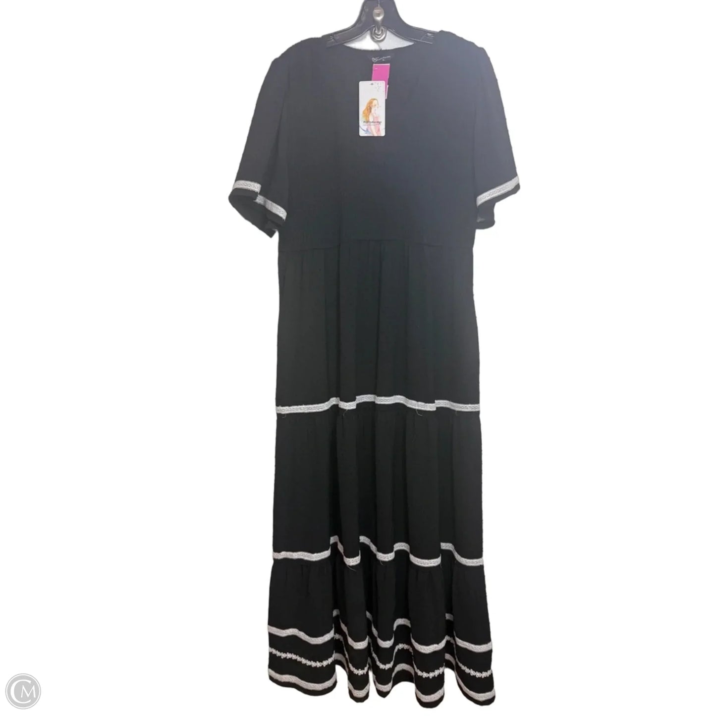 Dress Casual Maxi By Prettygarden In Black, Size: Xl