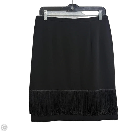 Skirt Mini & Short By Harve Bernard In Black, Size: 12