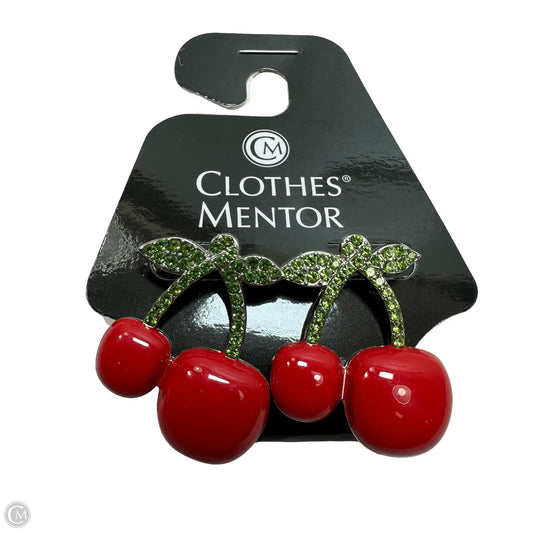 Cherry Earrings Dangle/drop By Cmf