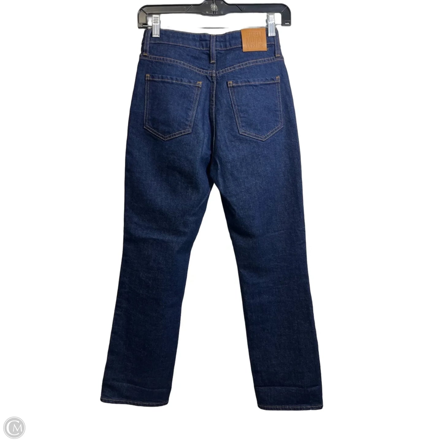Jeans Straight By NELLE ATELIER In Blue Denim, Size: 0