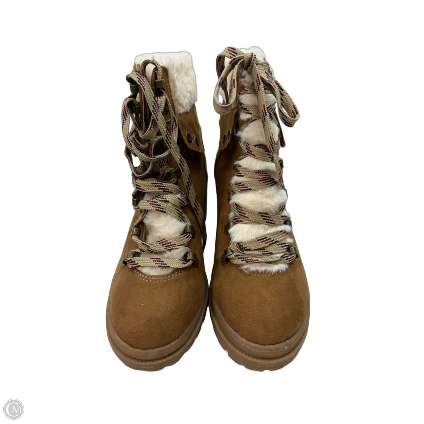 Boots Combat By Jelly Pop In Tan, Size: 6