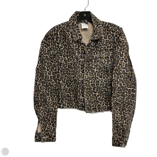 Jacket Other By Free People In Animal Print, Size: Xs