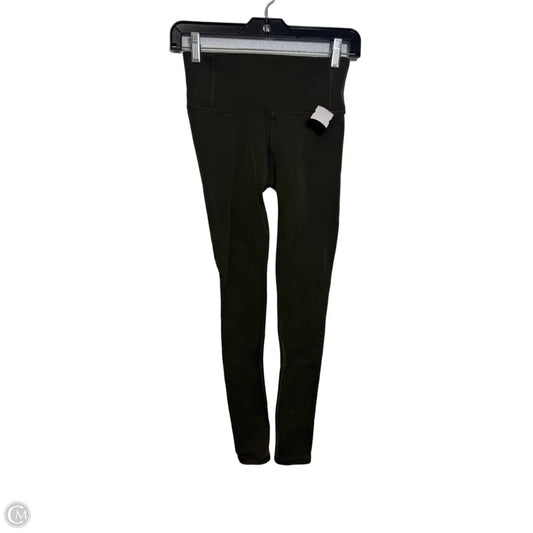 Athletic Leggings By Lululemon In Green, Size: 4