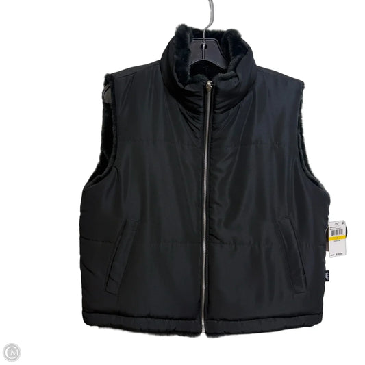Vest Puffer & Quilted By Clothes Mentor In Black, Size: M