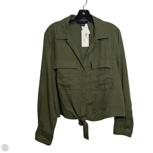 Top Long Sleeve By Sanctuary In Green, Size: Xl