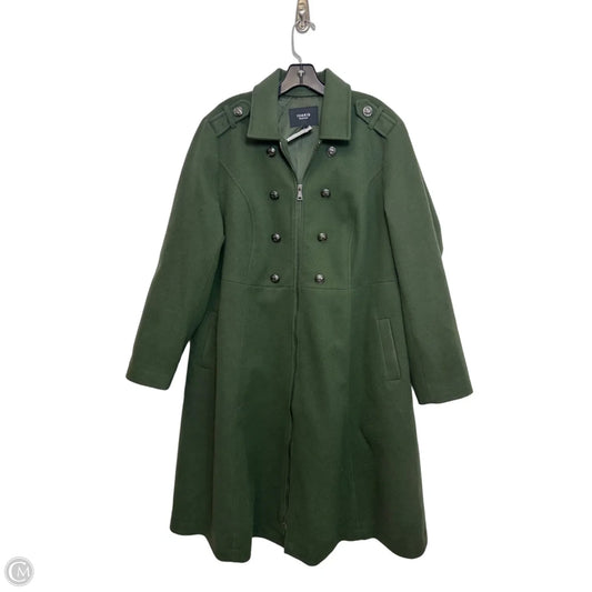 Coat Other By Torrid In Green, Size: 1x