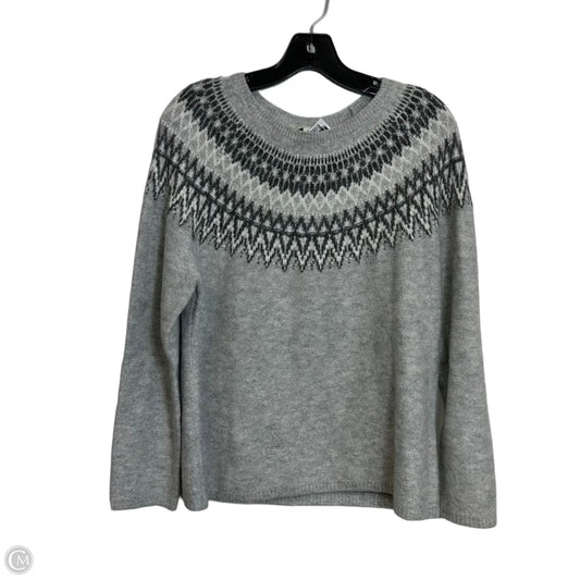Sweater By Talbots In Grey, Size: M