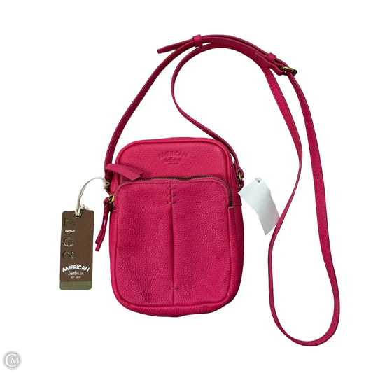 Leather Crossbody By american leather , Size: Small