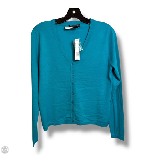 Sweater Cardigan By August Silk In Blue, Size: M