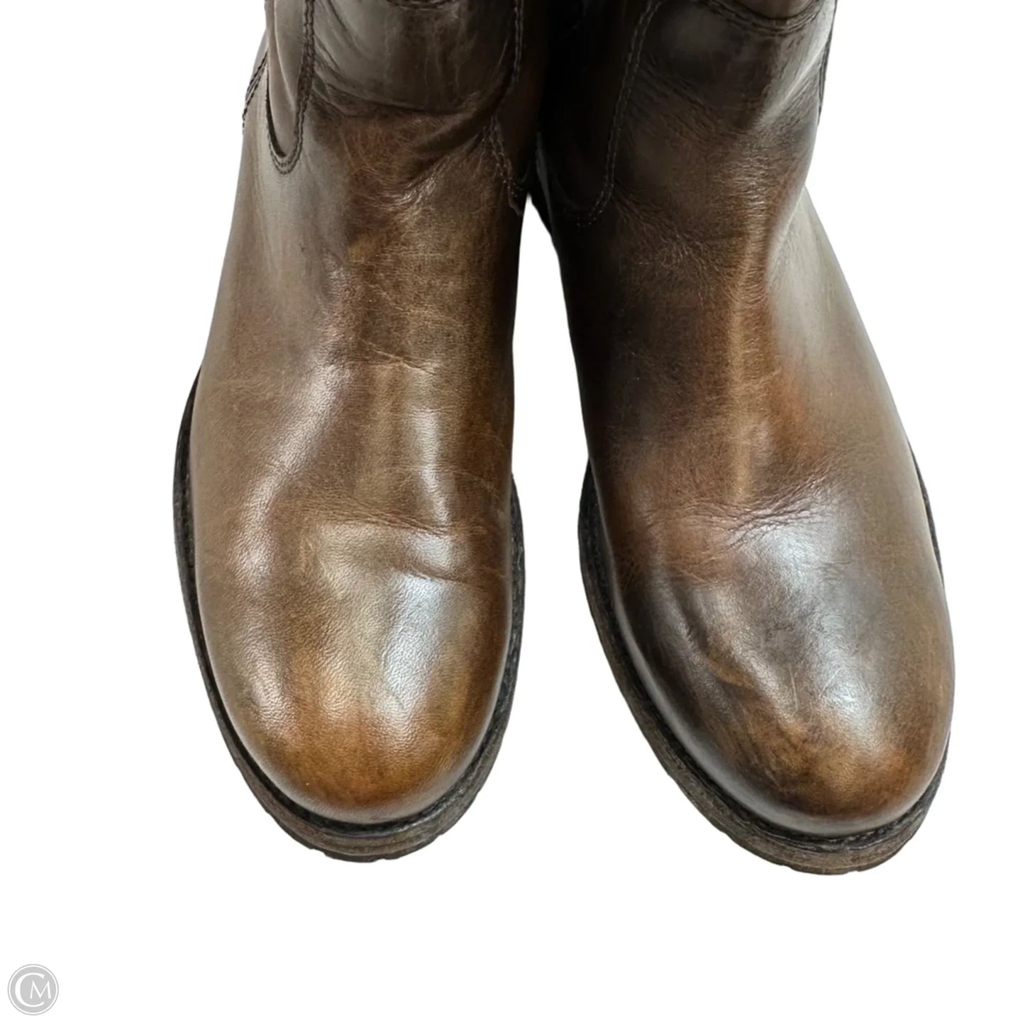 Boots Designer By Frye In Brown, Size: 6