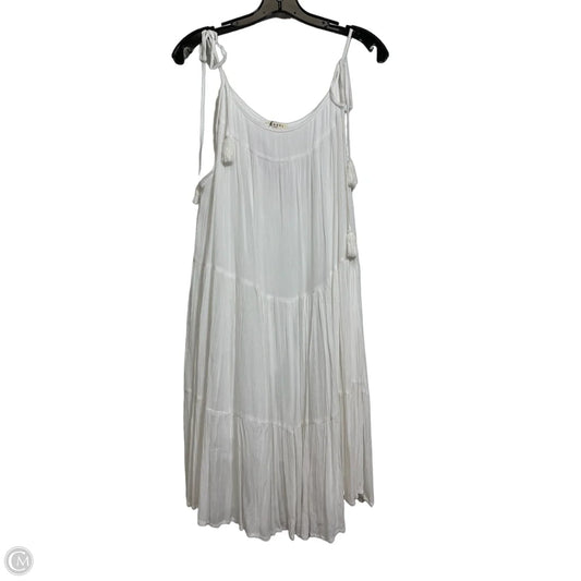 Dress Casual Midi By PAANI In White, Size: L