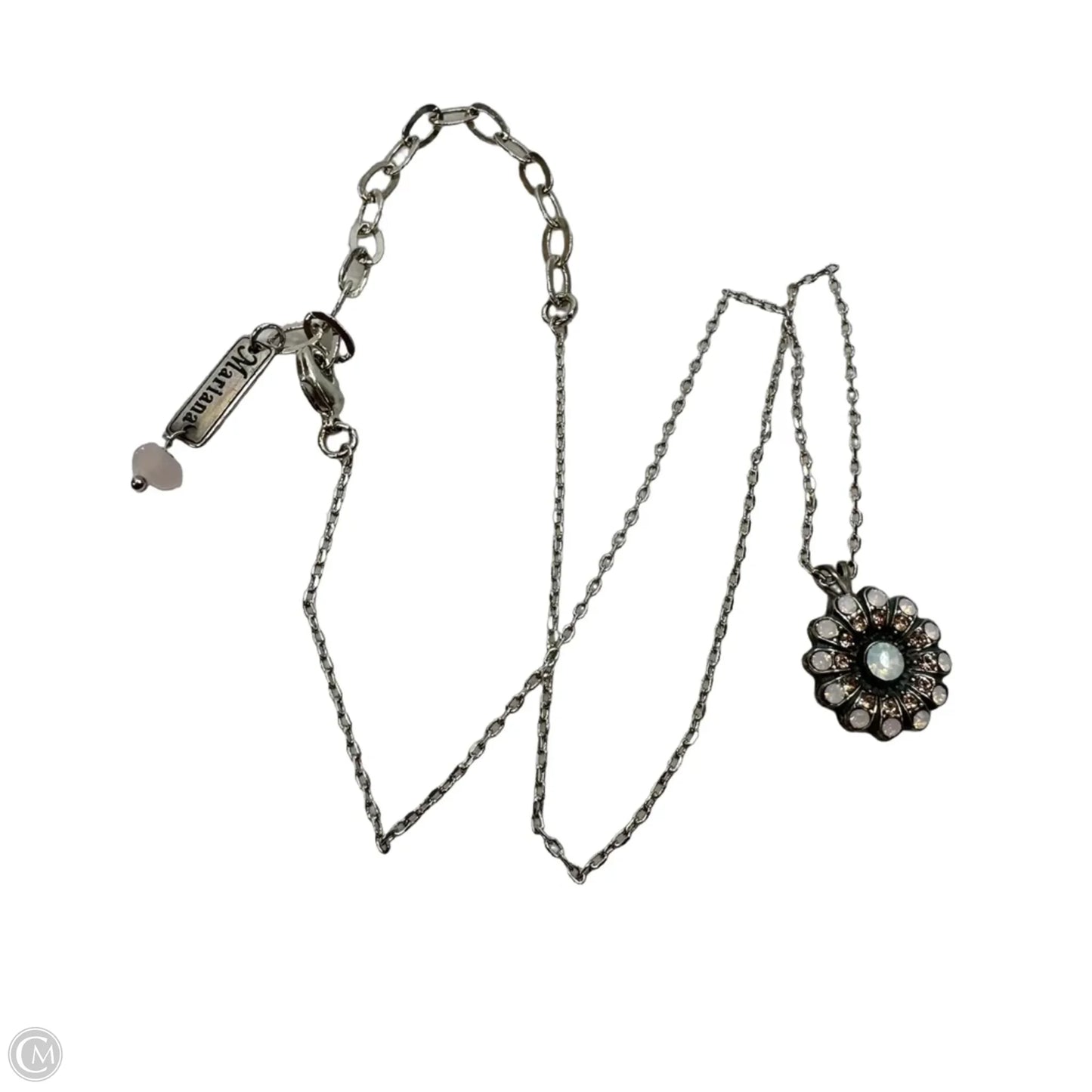 Silver necklace By Mariana, Size: