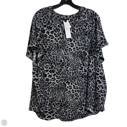Top Short Sleeve By Torrid In Animal Print, Size: 4x