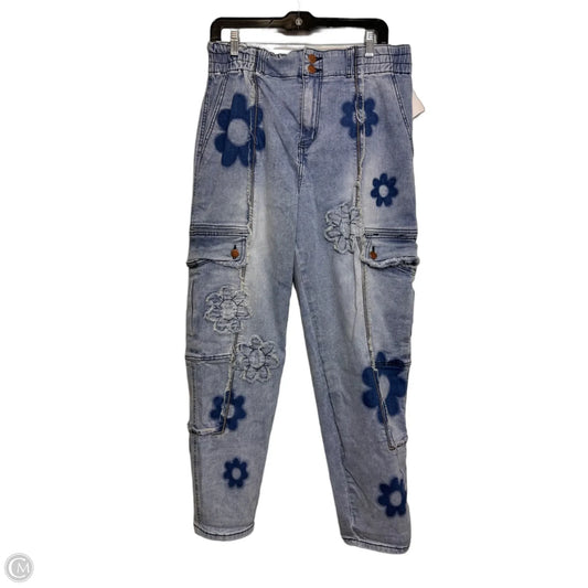 Jeans Straight By Oli & Hali In Blue Denim, Size: L
