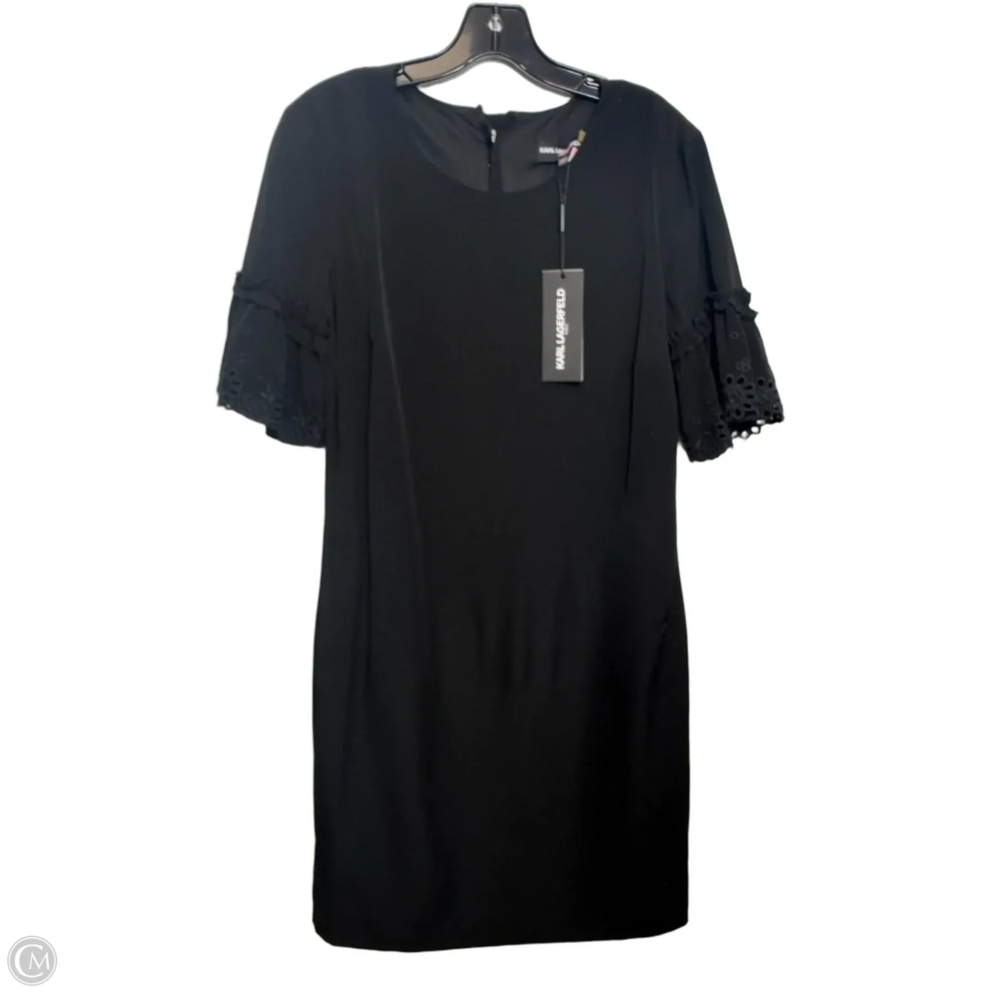 Dress Designer By Karl Lagerfeld In Black, Size: 6