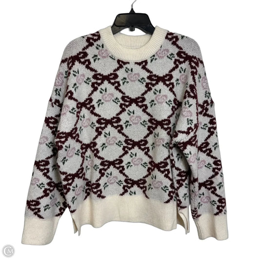 Sweater By Sincerely Jules In White, Size: L