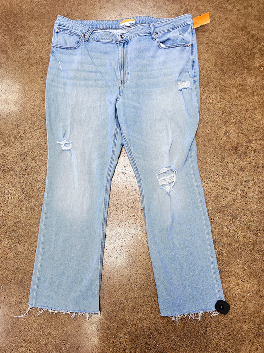 Jeans Boot Cut By Clothes Mentor In Blue Denim, Size:22