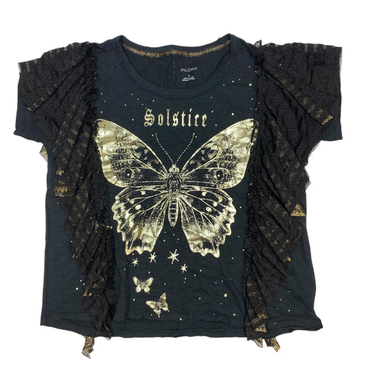 Top Ss By Pilcro In Black, Size:S