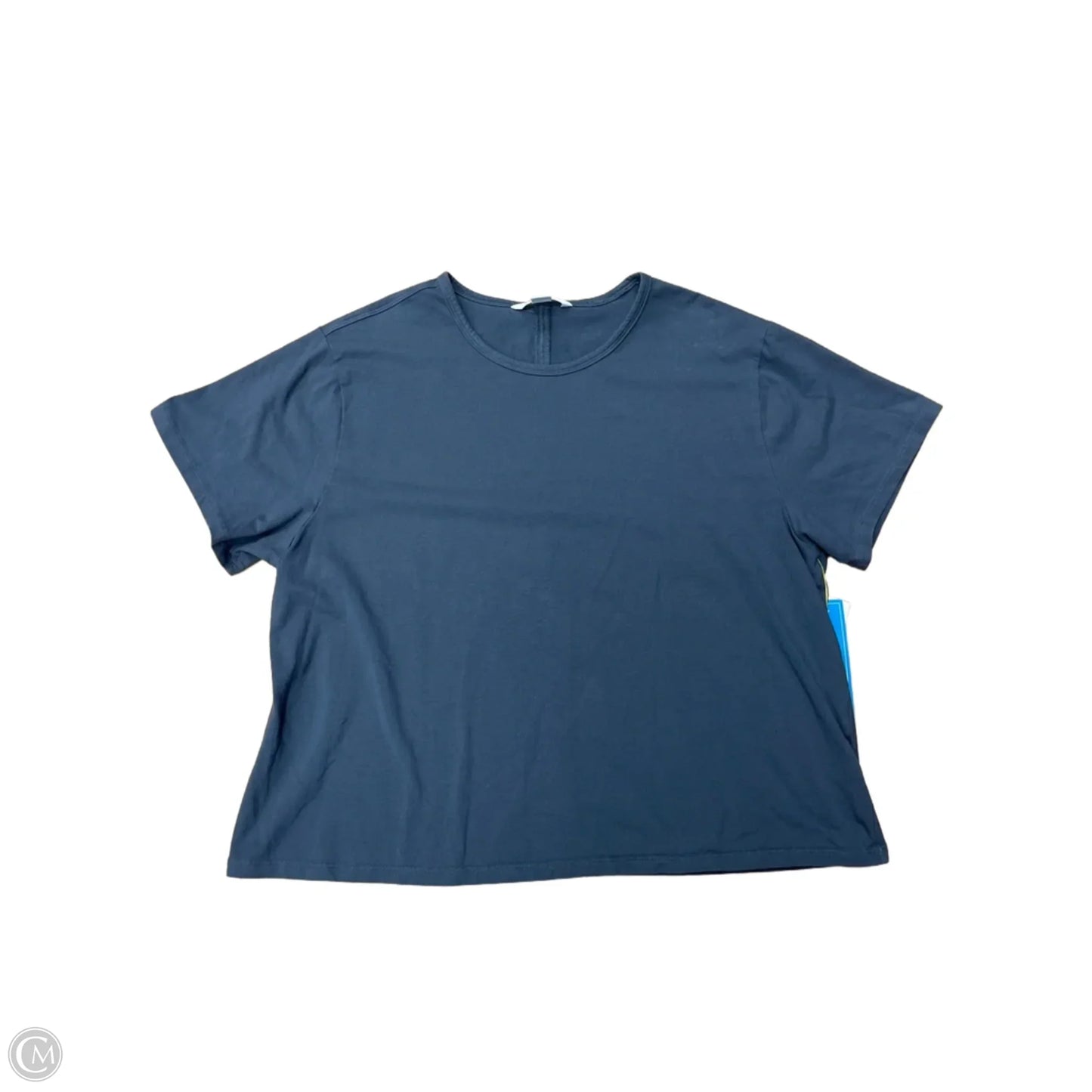 Athletic Top Short Sleeve By Athleta In Grey, Size: Xl